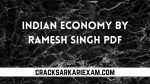 [PDF] Indian Economy By Ramesh Singh PDF