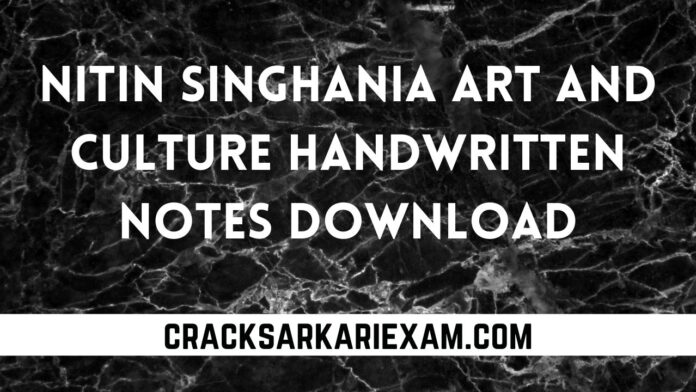 nitin singhania art and culture pdf