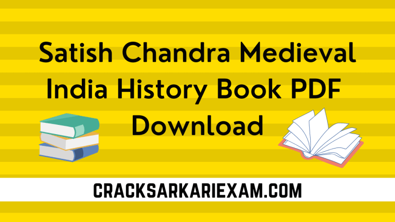 Satish Chandra Medieval India History Book PDF Download
