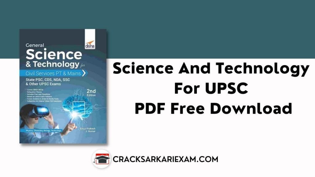 [PDF] Science And Technology For UPSC PDF Free Download 2024 - Crack ...