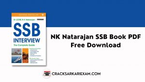 NK Natarajan SSB Book PDF Free Download