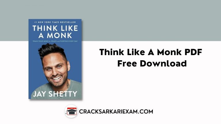 Think Like A Monk PDF Free Download