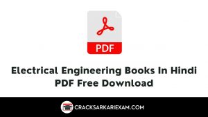 Electrical Engineering Books In Hindi PDF