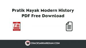Pratik Nayak Modern History PDF Free Download