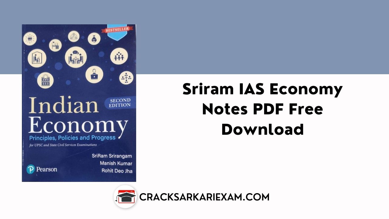 [Latest PDF] Sriram IAS Economy Notes PDF Free Download 2023 Crack