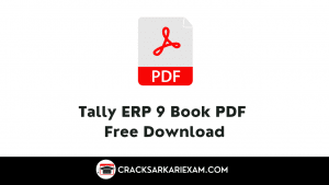 Tally ERP 9 Book PDF Free Download