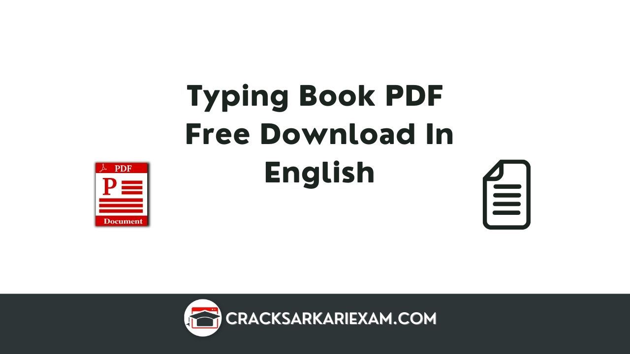Typing Book PDF Free Download In English