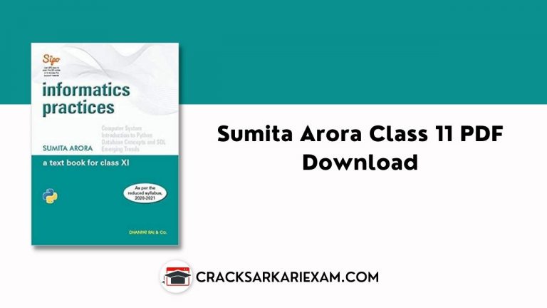 Sumita Arora Class 11 PDF Download