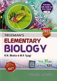 Trueman Elementary Biology Class 12 PDF