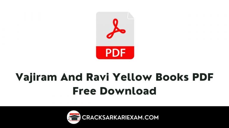 Vajiram And Ravi Yellow Books PDF Free Download