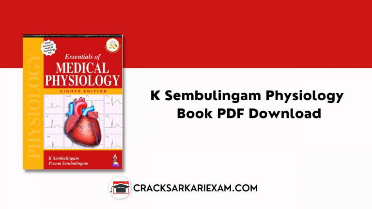 K Sembulingam Physiology Book PDF Download