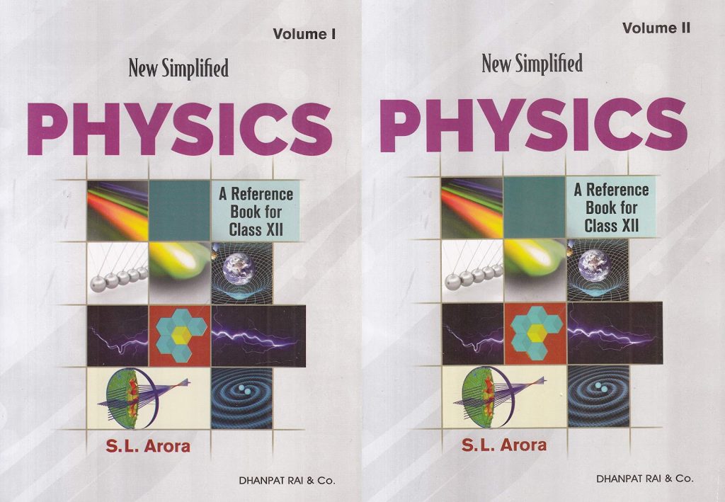 SL Arora Physics Class 12 PDF Volume 1 and Volume 2