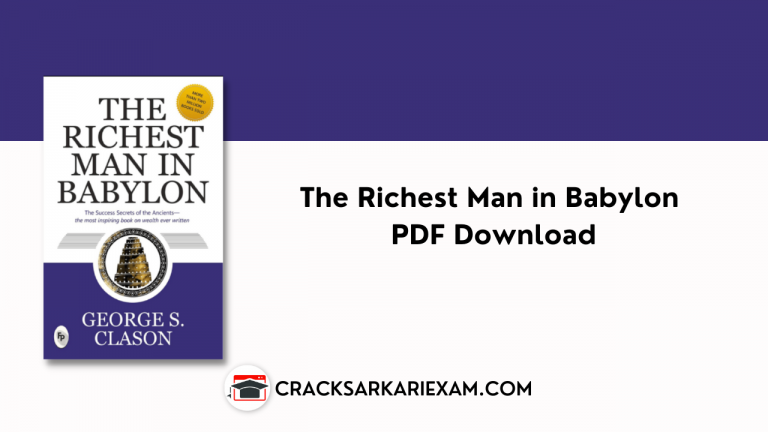The Richest Man in Babylon PDF Download