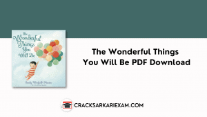 The Wonderful Things You Will Be PDF Download