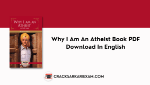 Why I Am An Atheist Book PDF Download In English