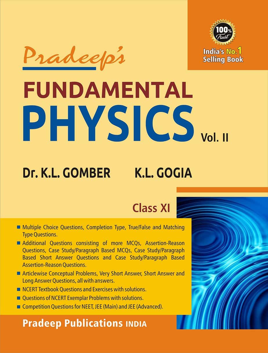 Pradeep Class 11 Physics PDF Download Volume II
