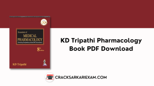 KD Tripathi Pharmacology Book PDF Download
