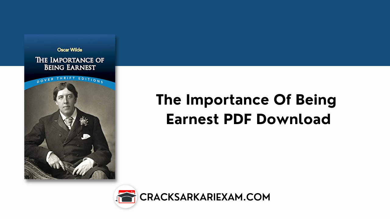The Importance Of Being Earnest PDF Download
