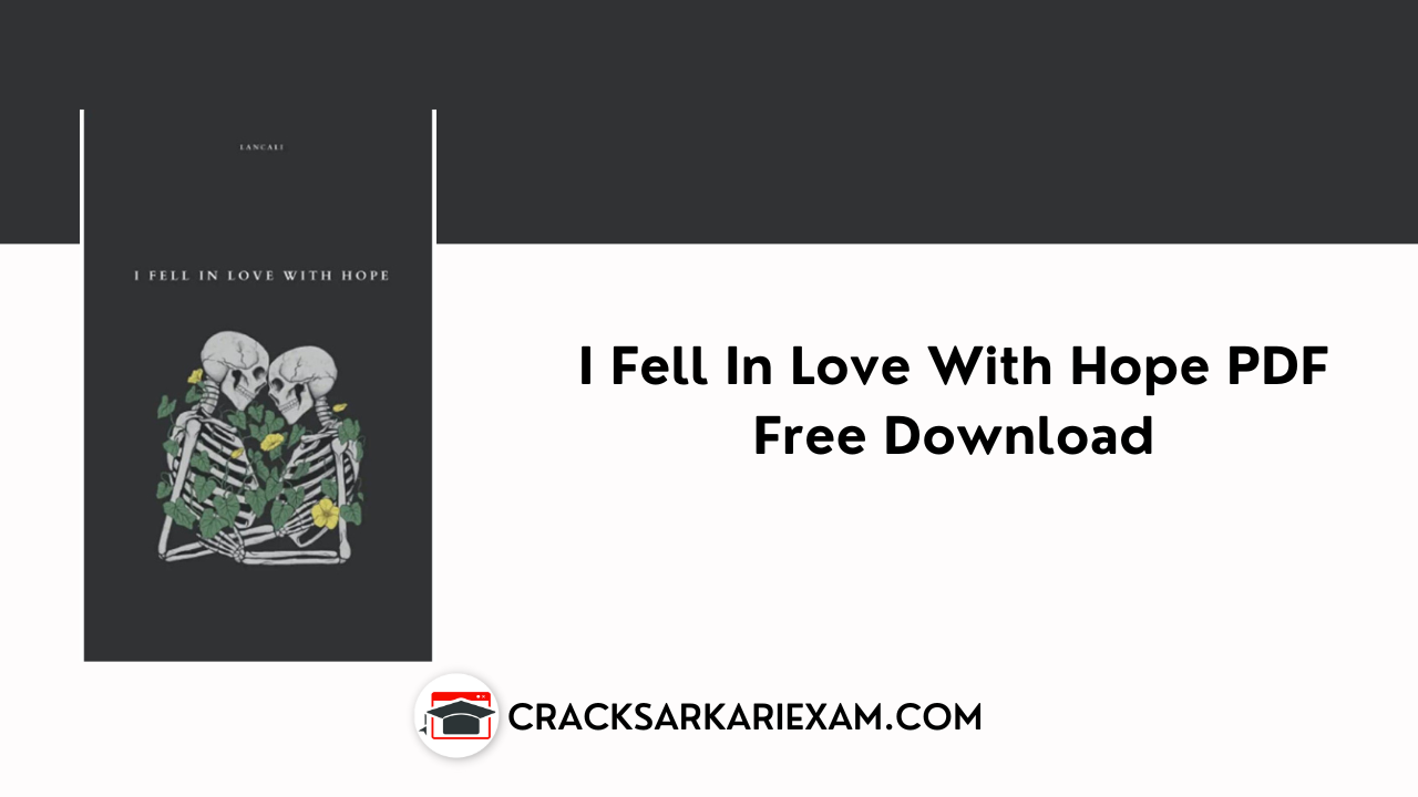 I Fell In Love With Hope PDF Free Download