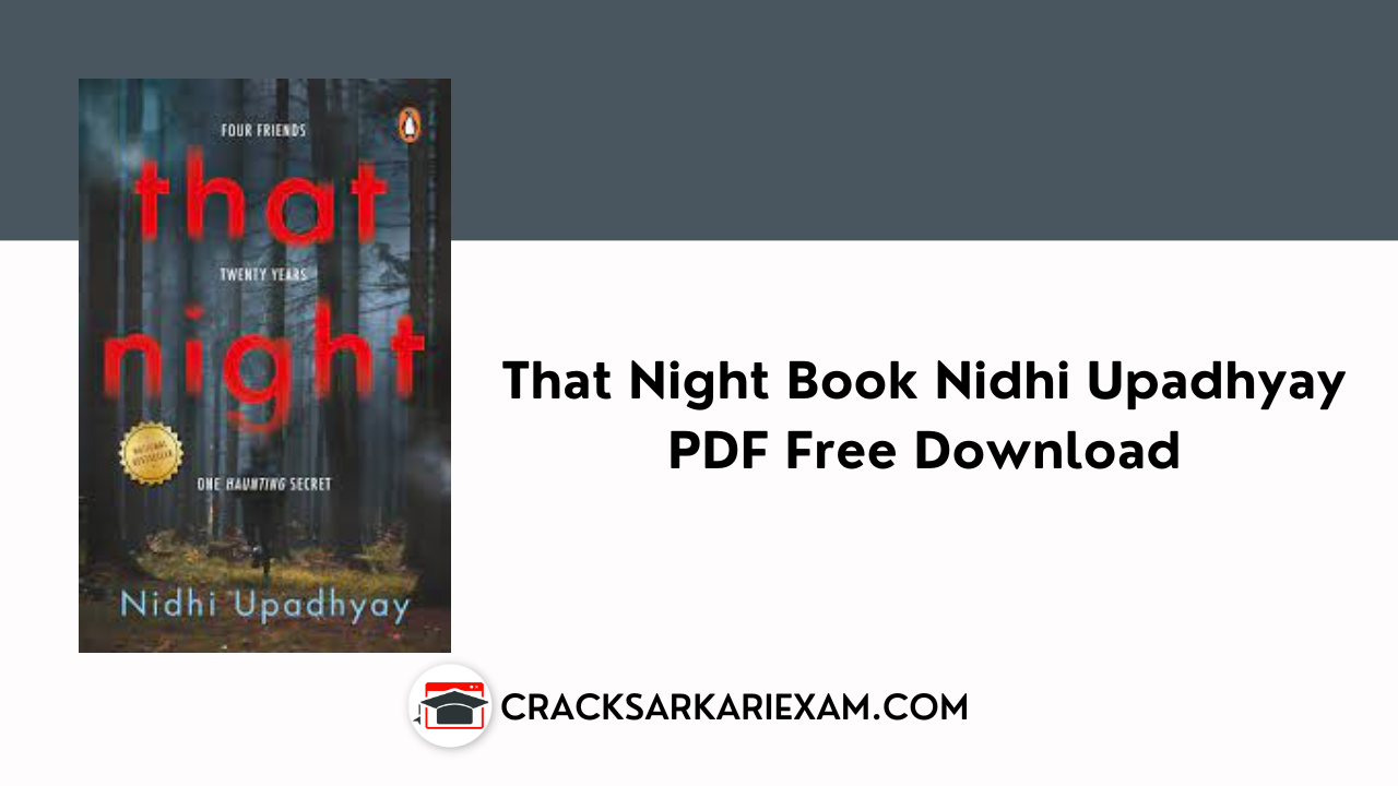 That Night Book Nidhi Upadhyay PDF Free Download